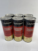 Vintage Johnson Outboard Lubricant TC-W II 16 oz. Set 2*6pieses*