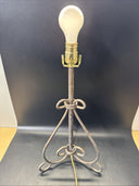 VINTAGE METAL TABLE LAMP ~18.5” Tall