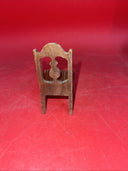 Strombecker Playthings 3 Pc Genuine Walnut Dining Room Items 1:12 dollhouse