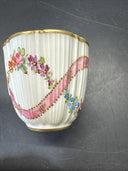 Vintage Porcelaine de Paris France Mini Cup & Saucer - Floral