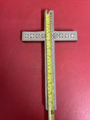 Wooden cross with mosaic covering, on the wall .12”