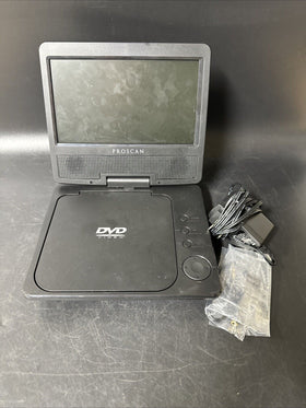 Proscan PDVD7040B, 7" Portable DVD Player with Charging And Bag/ Works