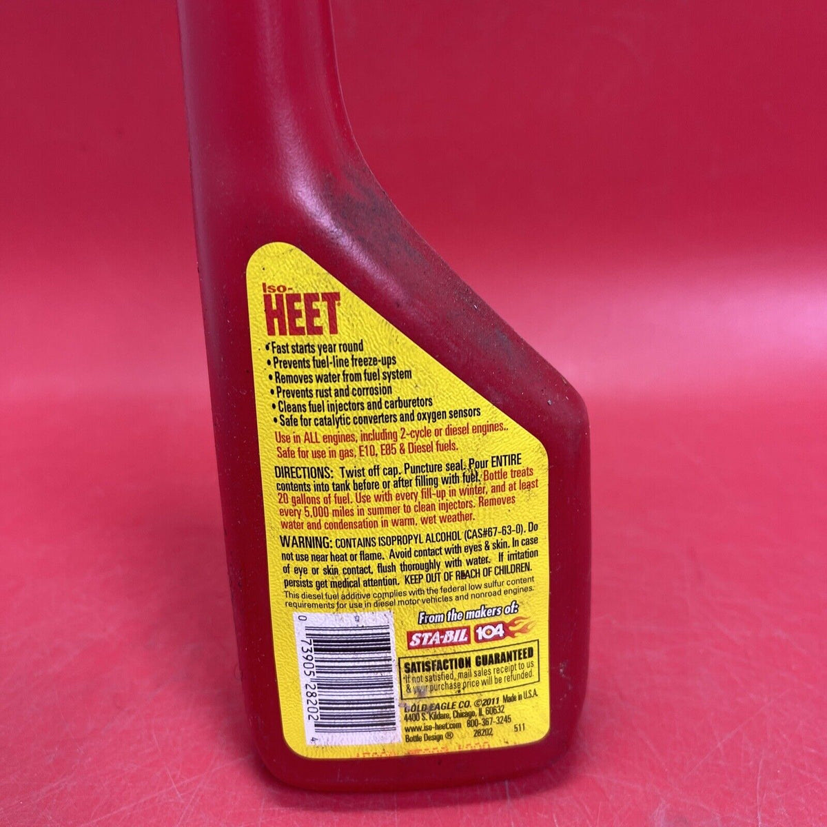 5 Bottles Heet injector cleaner 12 Fluid Ounces