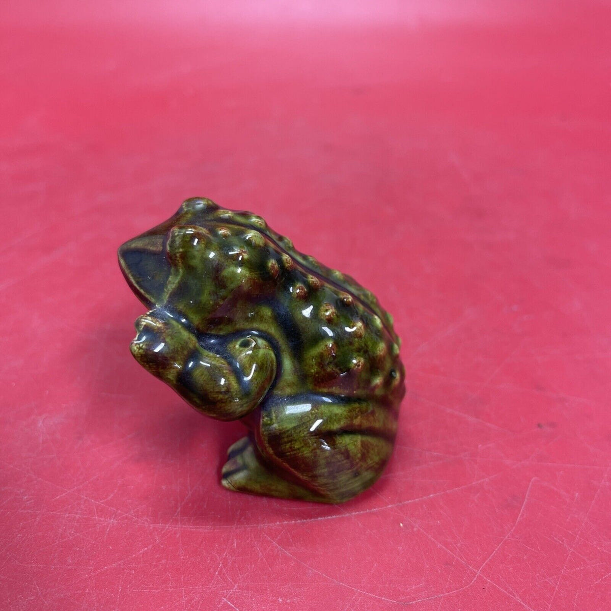 Vintage Art Pottery Frog