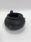 ANTIQUE HAND HAMMERED COPPER KETTLE APPLE BUTTER POT CAULDRON IRON HANDLE HEAVY