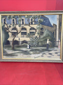 WILL SIMMONS 1884-1949 Oil painting in a frame