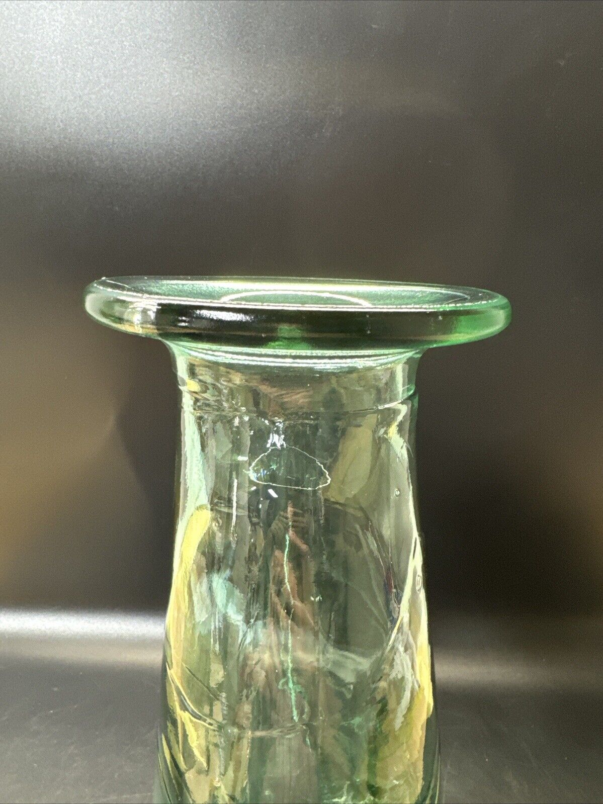 Oversized Art Glass Sculptural Vase Vessel