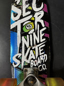 SECTOR 9 NINE Sections Longboard Skateboard with Gullwing Trucks & Sunset Wheels