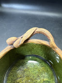 Vintage Ceramics Pottery Leaf  Bowl 5 1/4”