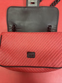 Karl Lagerfeld Agyness Shoulder/crossbody Bag In Crimson Red