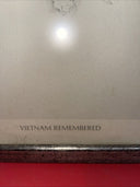 Military Lithograph. Vietnam Remembered 1985 Jim Poe Art Print