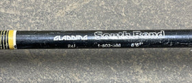 6’6” South Bend GLADDING Outdoorsman Spinning Rod, 1 Pc Vintage Wood Handle