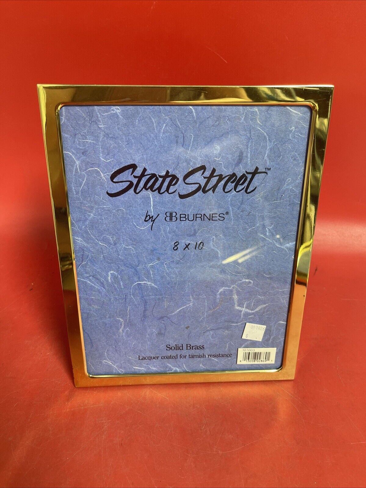 Burnes State Street 8” x 10” Solid Brass