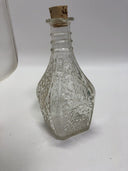 Vintage Glass Liquor Decanter with Stopper