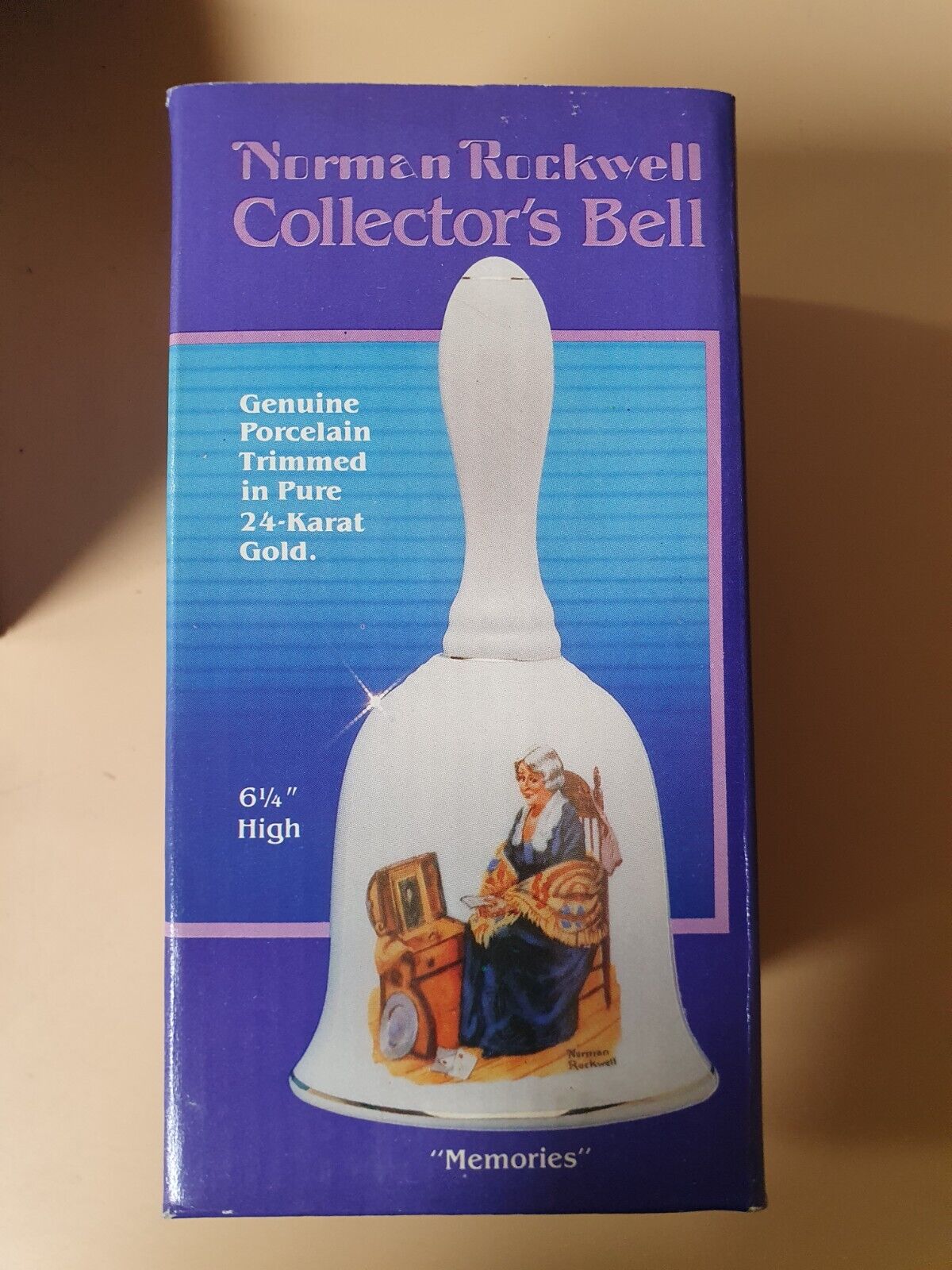 Norman Rockwell Collector Bells Set of 7