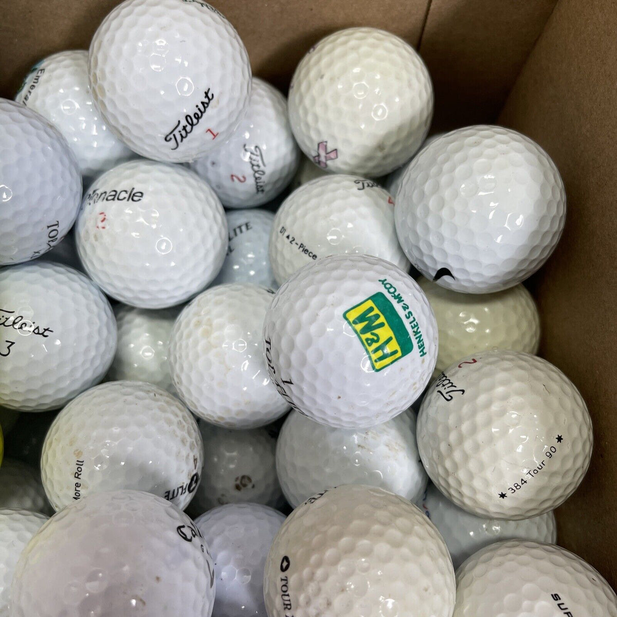 Mixed Lot Of 100 Assorted Golf Balls #4