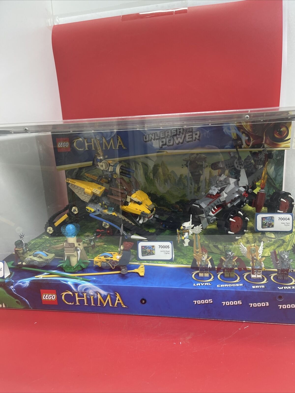 Lego CHIMA 2012 Store Display w/ Mini Figures