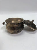 Sheridan silverplate bowl with lid
