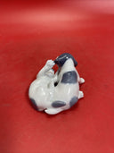 Royal Copenhagen Porcelain Pointer Puppies #453 Dog Figurines