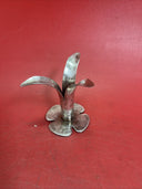 O.S.P Sweden Silver Plate MCM Lily Candle Holders