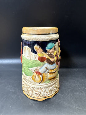 Beer Mug Stein Music Box From Japan Display Piece