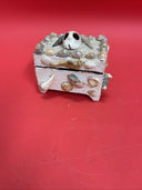 Vintage Sea Shell Encrusted Jewelry / Trinket Box Lot 5