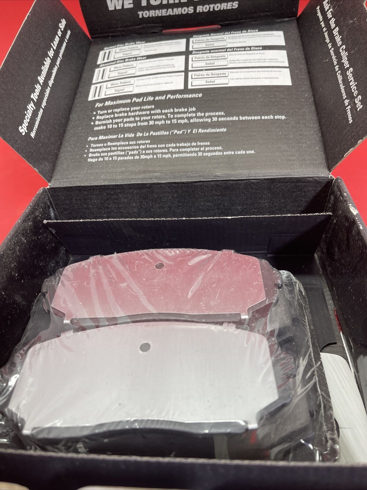 Pro-Stop Ceramic Disk Brake Pads PR1258C