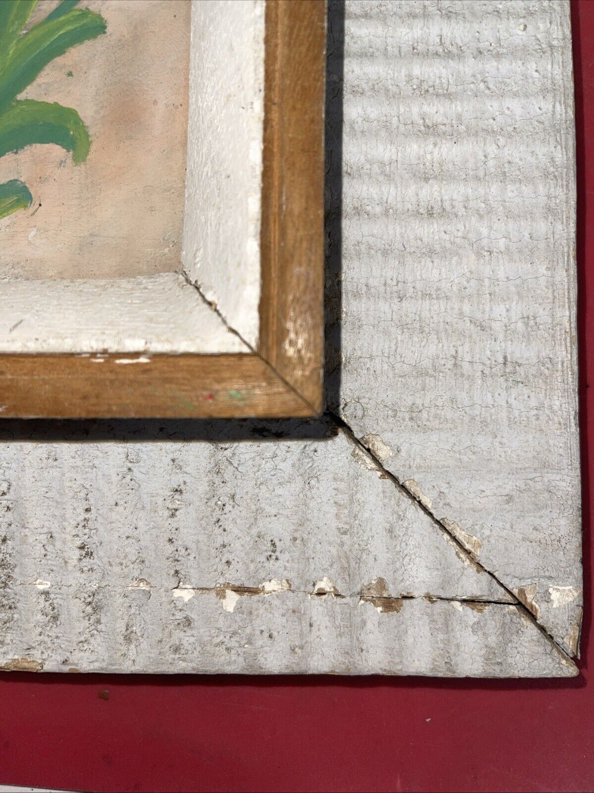 Original Oil Painting  Haitian by Artist M. Marcelin