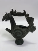 Ancient China Bronze Ware Dynasty Phoenix Bird Zun Wine Vessel Tea Pot