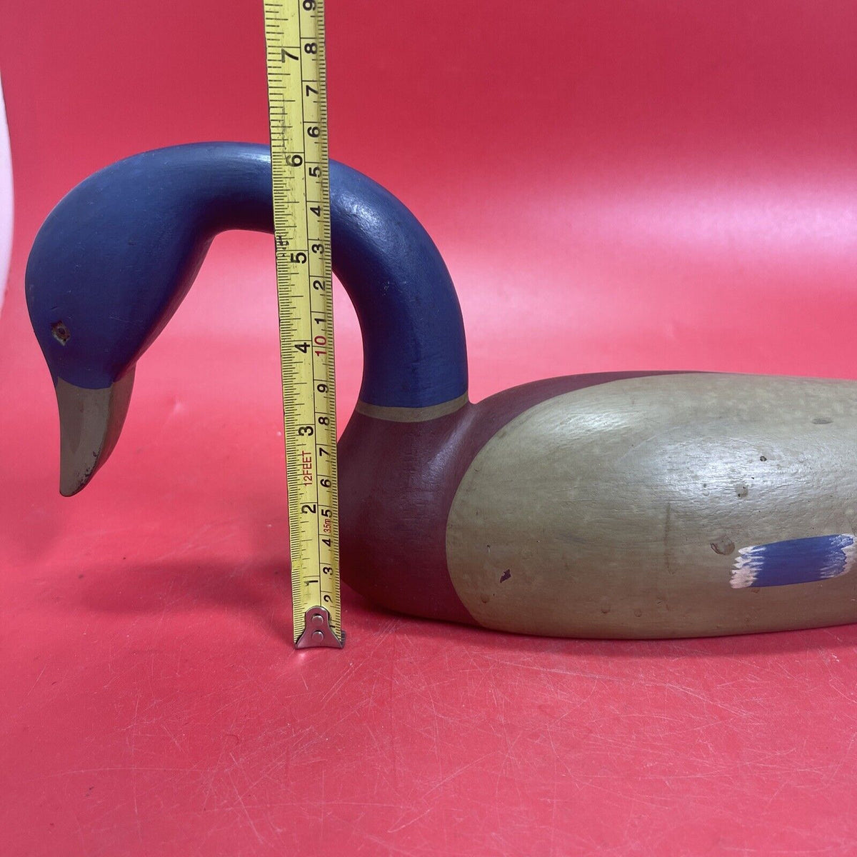 Wooden Vintage Duck 16”