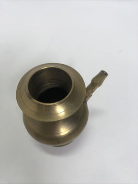  Old Brass Handcrafted Solid Unique Shape Heavy Water Pot With Nozzle