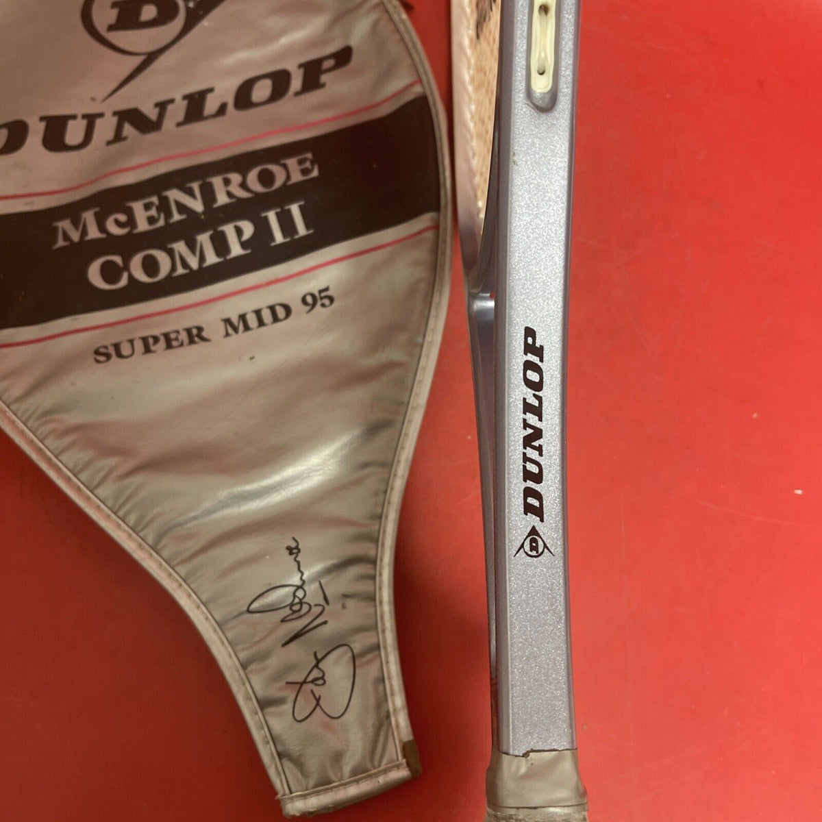 DUNLOP McENROE GRAPHITE PRO TENNIS RACQUET (4 3/8)