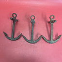 Cast Iron Anchor Paperweight Decor