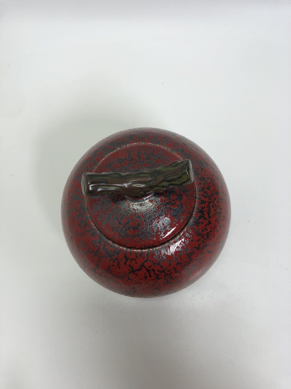 Studio Art Pottery Asian Inspired Sugar bowl