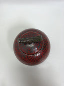 Studio Art Pottery Asian Inspired Sugar bowl