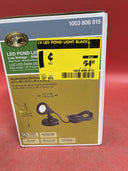 Hampton Bay 50-Watt Low Voltage Pond Light - Black - 1003 606 815