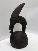 Lg Bamana Male Antelope Chiwara Helmet From Mali, Africa