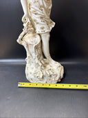 Rudolstadt Germany Porcelain Figurine Sculpture 18”