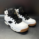 Nike Air Jordan Flight Club 91 GG Size 6Y White Black Gum 555333-121