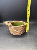 Vintage Ceramics Pottery Leaf  Bowl 5 1/4”