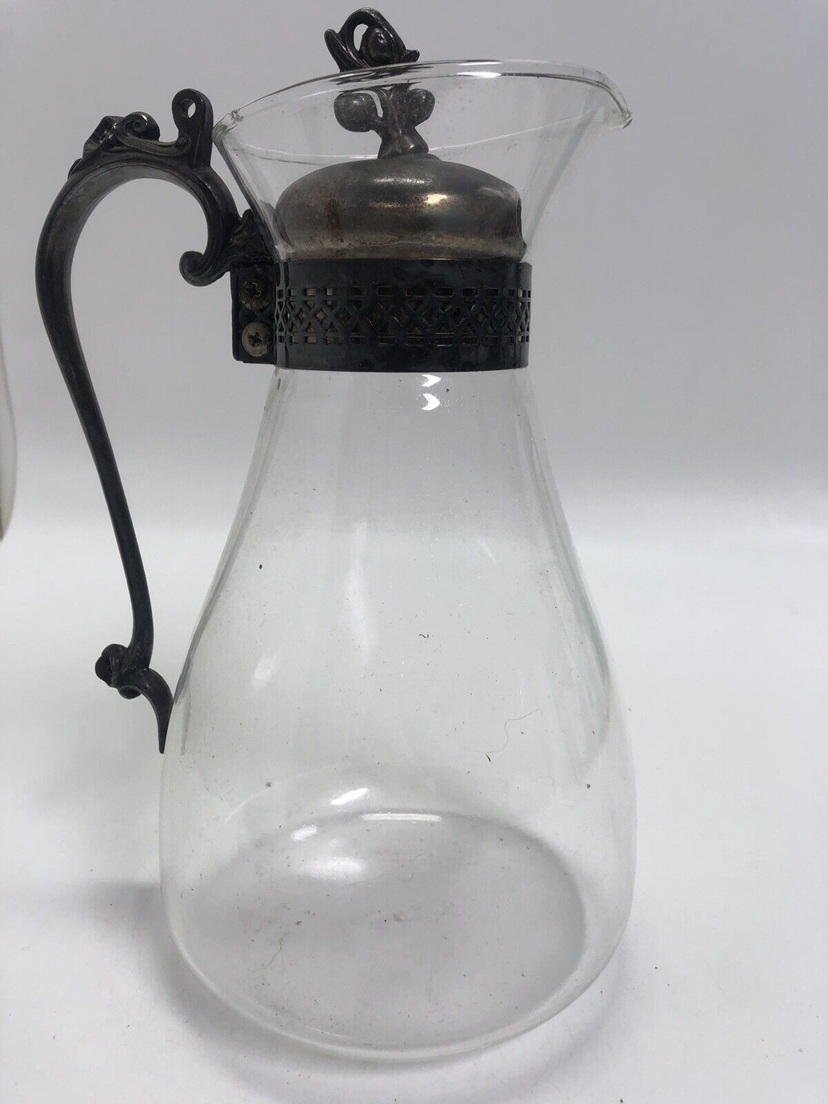 Vintage Antique FB. Rogers Silver Co.1883 Silver Plated Coffee/Tea Pot