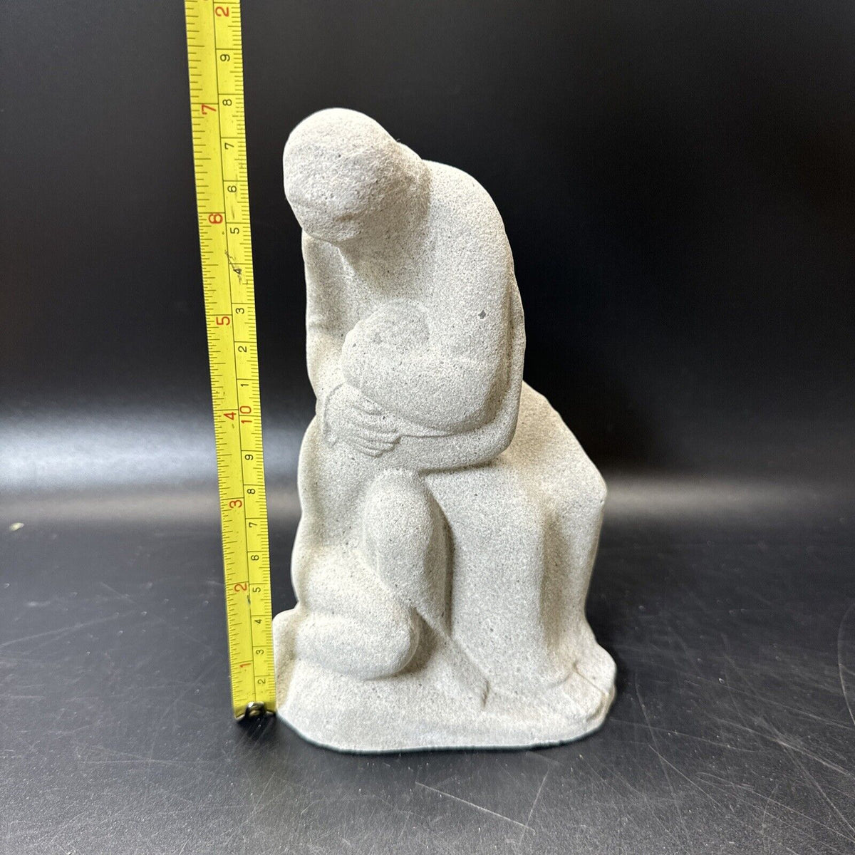 Forde Crafts Older Man Gives Comfort Sculpture Kilcullen Ireland