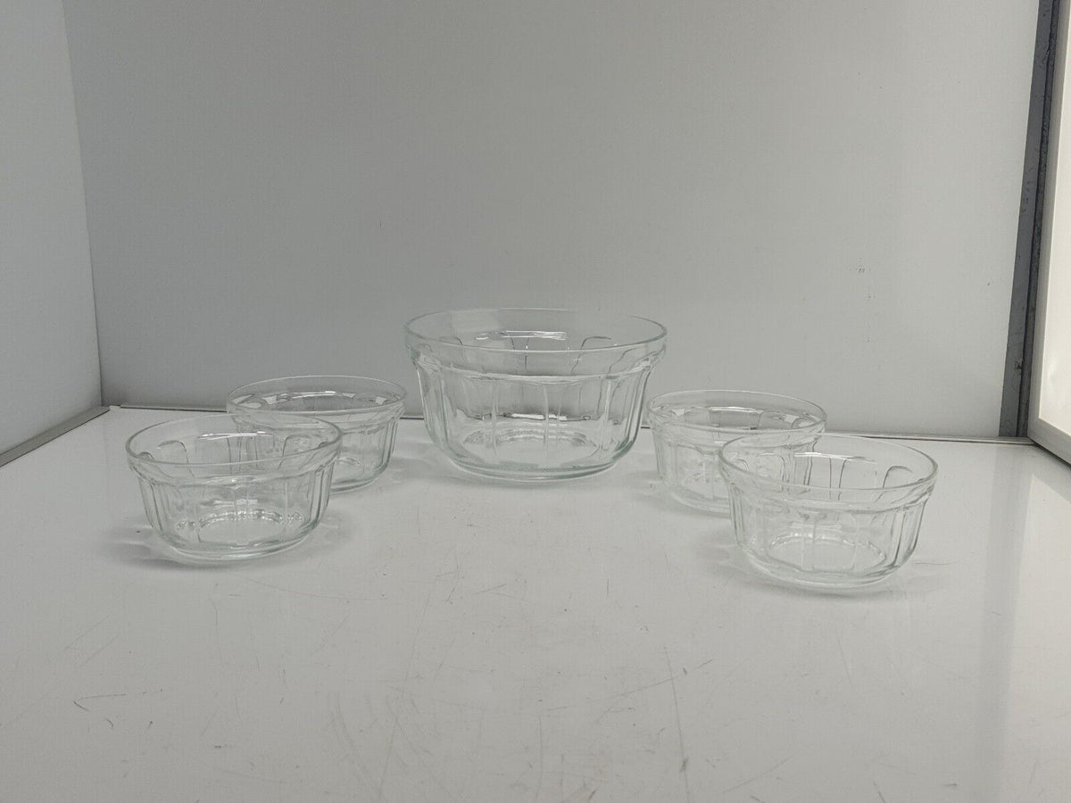 Vereco France Fruit or Serving Bowl Set 5