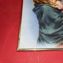 Madonna Of The Streets With Child Plaque  10”x8”in a frame