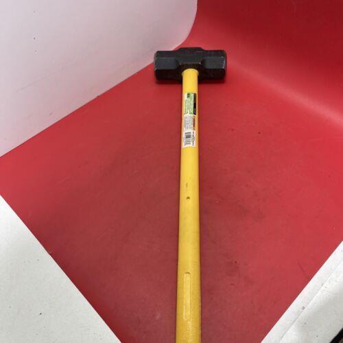 Sledge Hammer: Brass, Fiberglass Handle, 10 lb Head 34Inches