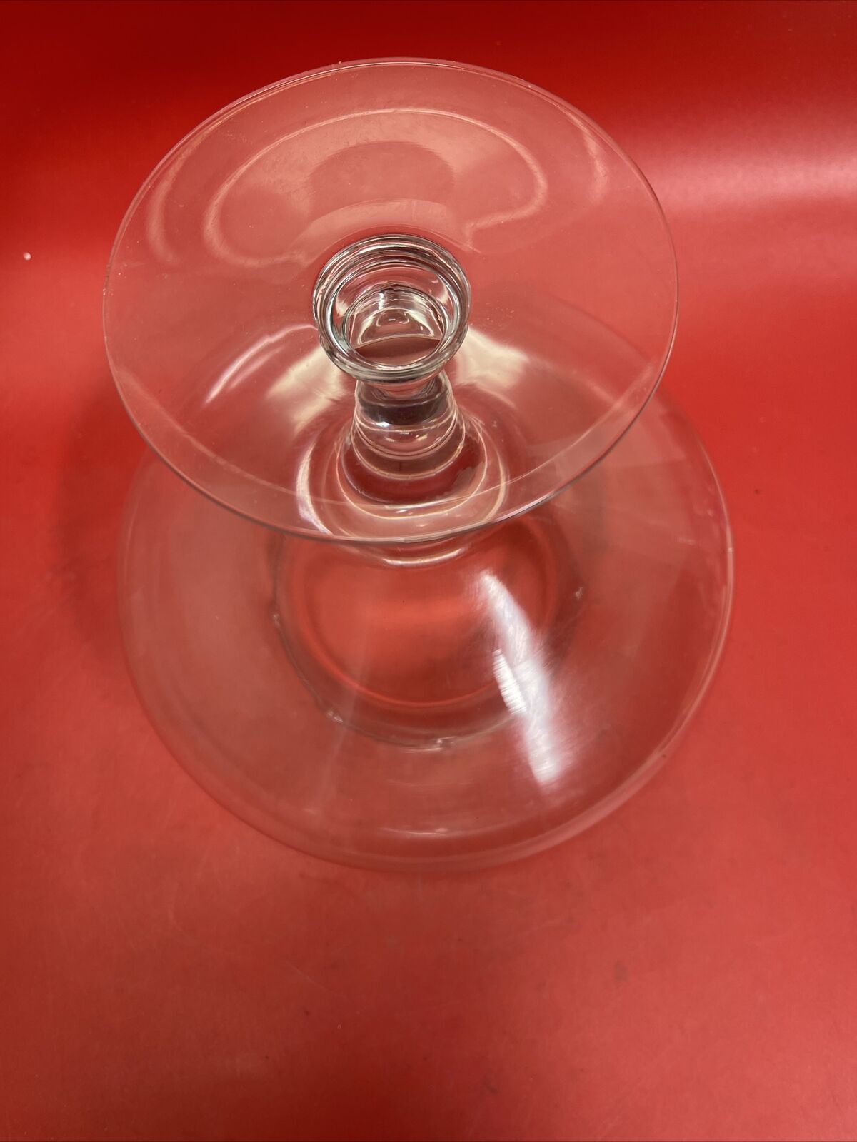 Vintage Princess House #852 Handblown Glass Violet Bowl New in Original Box 1984