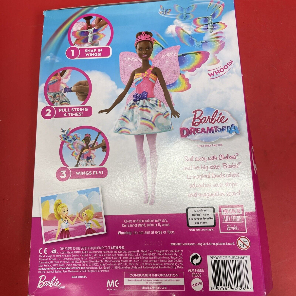 Barbie FRB07 Dreamtopia Flying Wings Fairy