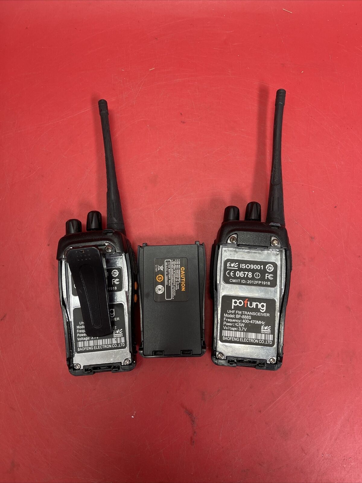 Pofung UHF FM Transiver (for Parts)