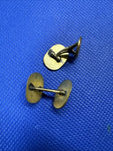 Vintage Men's Cufflinks in Box With Monogrammed “J.W.O”