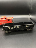Vintage Lionel Trains O Gauge Post War Pennsylvania Metal Caboose Sunoco